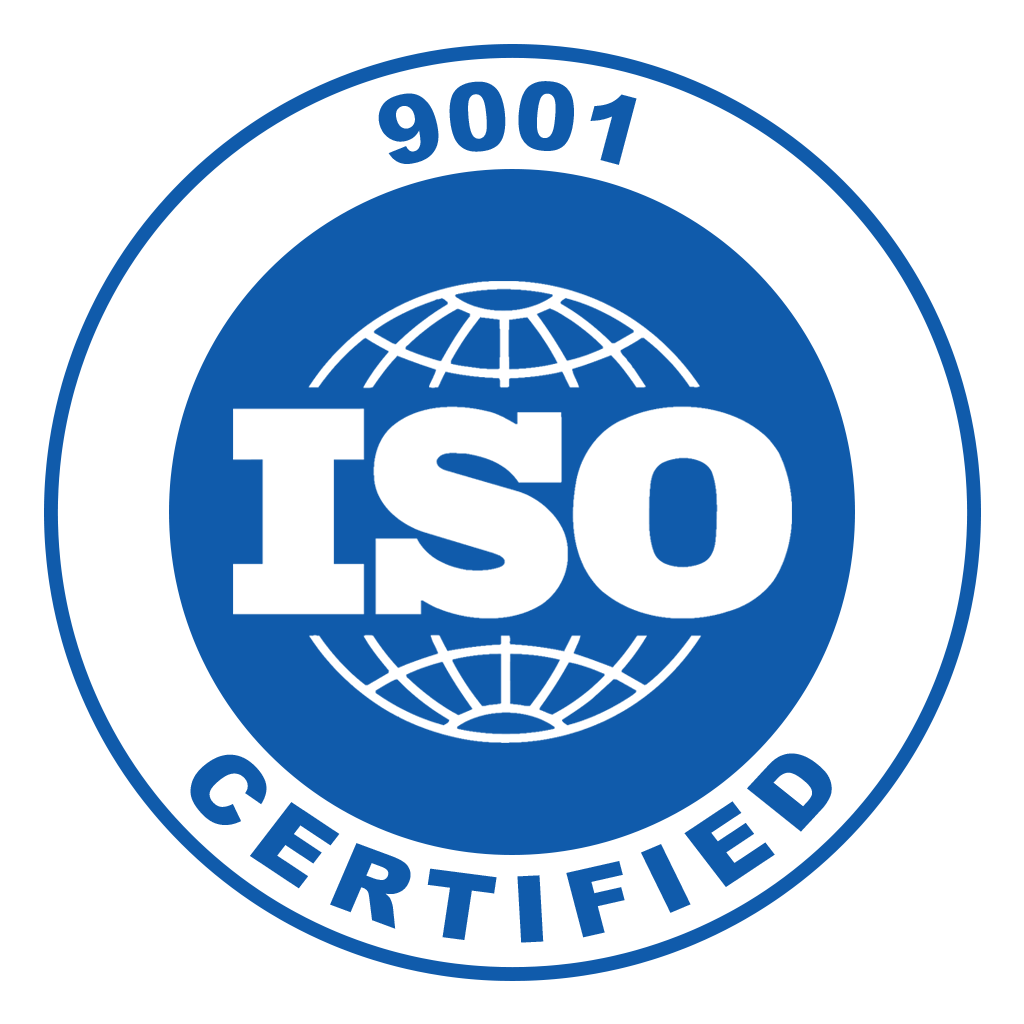 ISO-9001 certification symbol